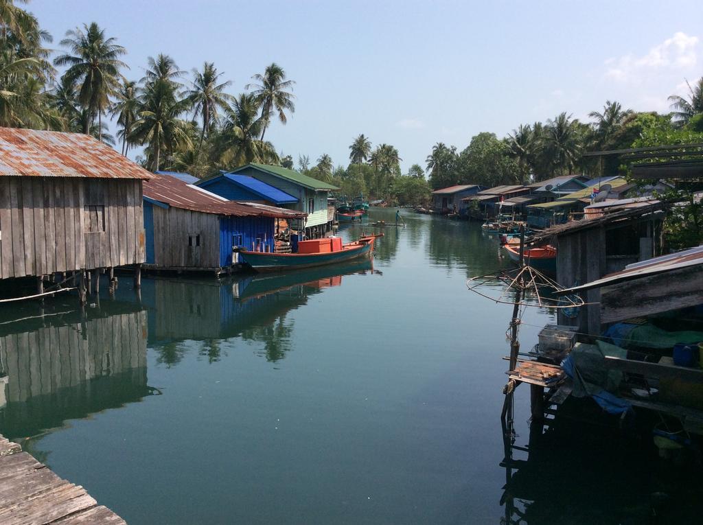 Palm Beach Bungalow Resort Prek Svay Village Exterior foto